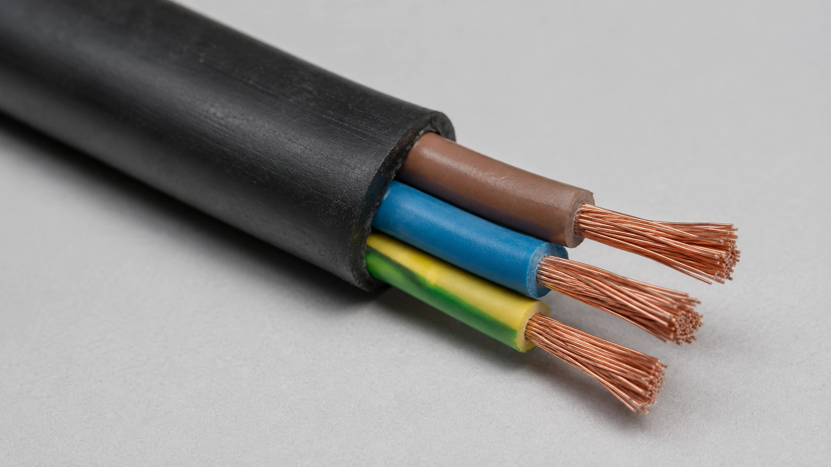 کابل افشان چند رشته با عایق PVC